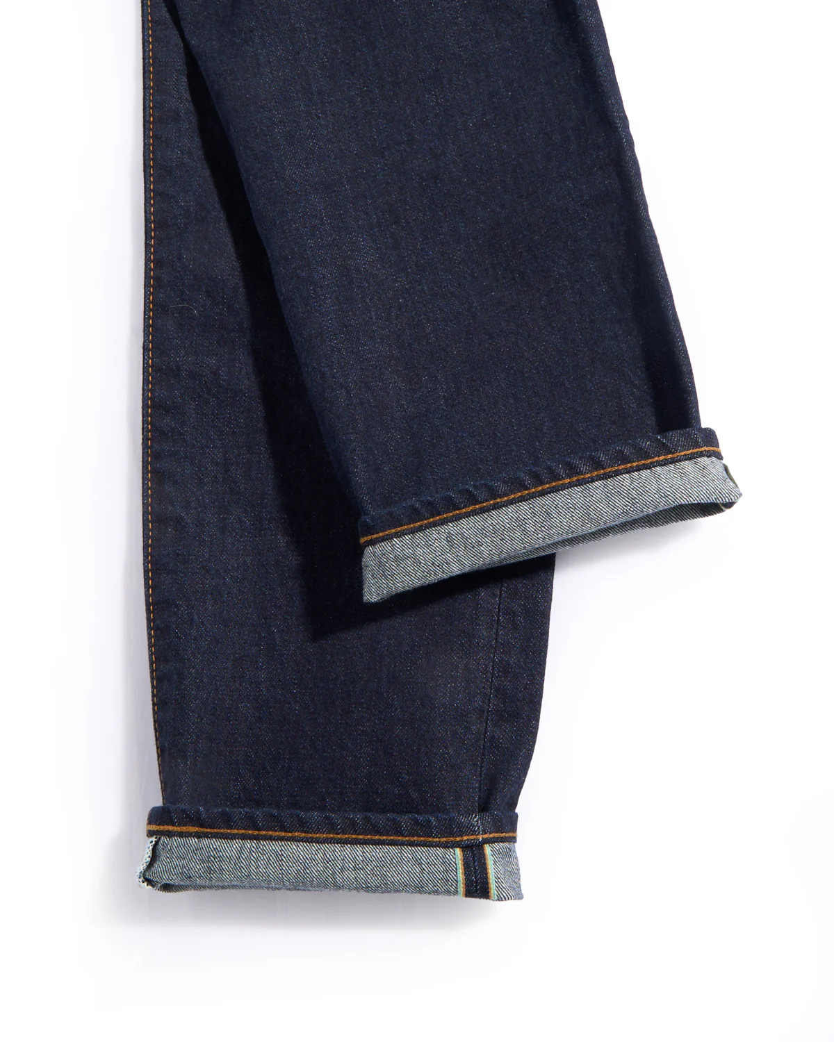 Made In Japan Regular Fit Akita Selvedge Rinsed Denim - Image 6