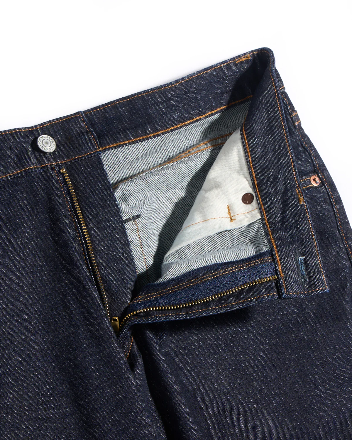 Made In Japan Regular Fit Aomori Stretch Rinsed Denim - Image 2