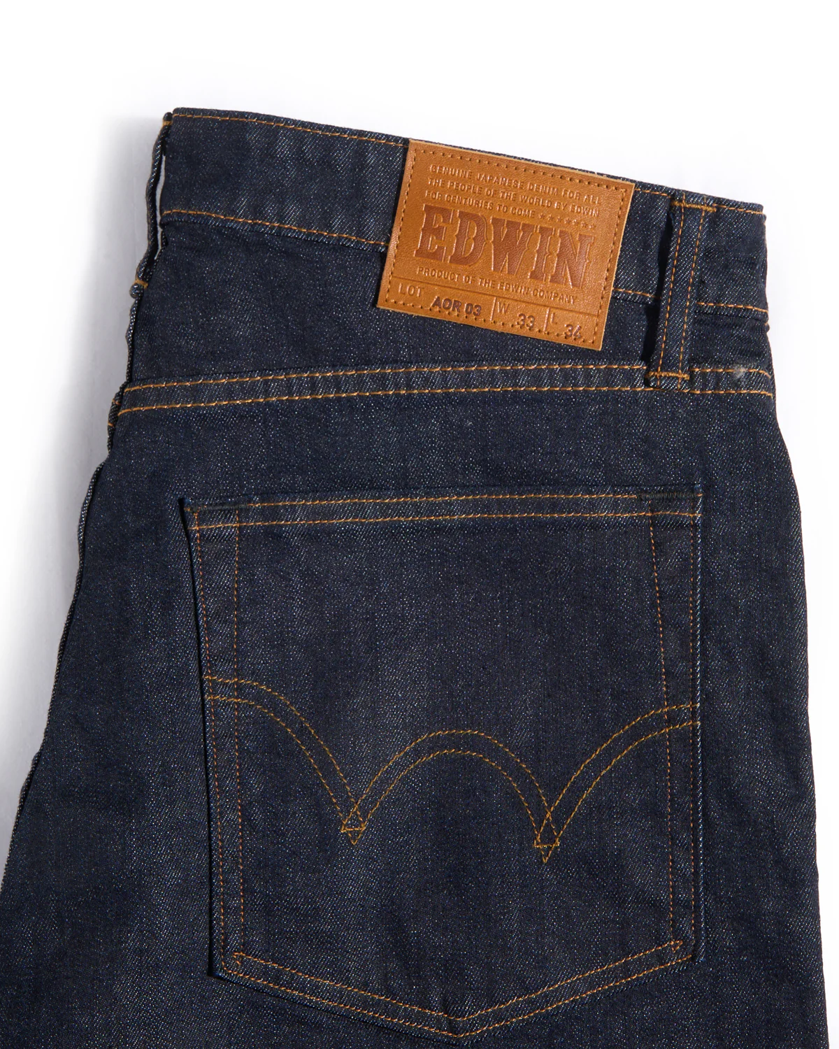 Made In Japan Regular Fit Aomori Stretch Rinsed Denim - Image 5