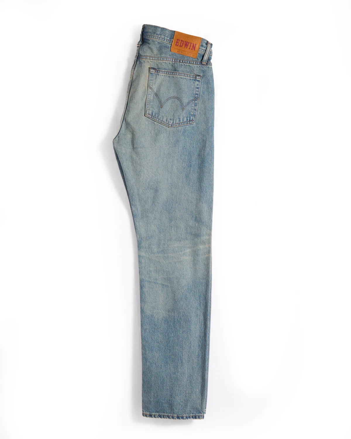 Made In Japan Regular Fit Selvedge Washed 'Kamakura' Denim - Image 3