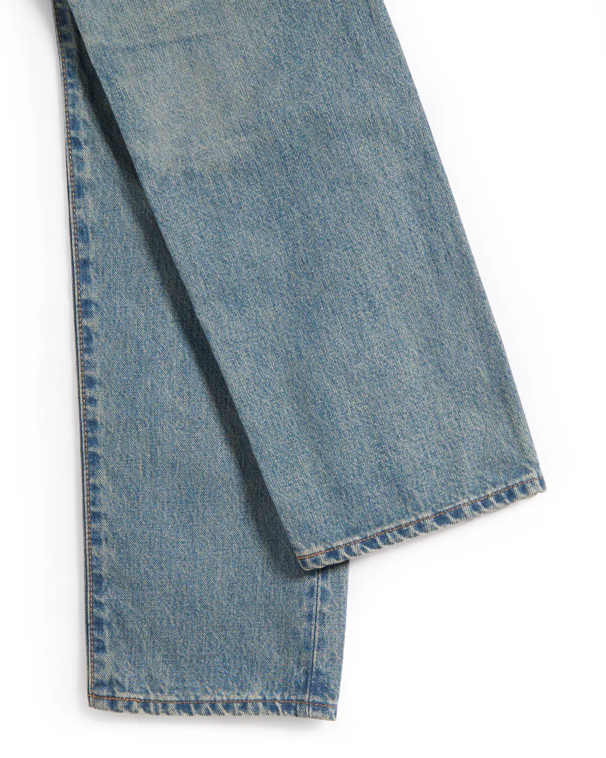 Made In Japan Regular Fit Selvedge Washed 'Kamakura' Denim - Image 6