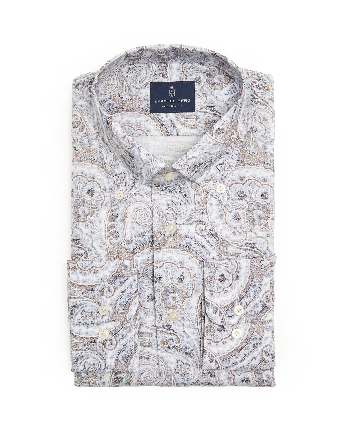 Cotton Luxe Dobby Print Shirt