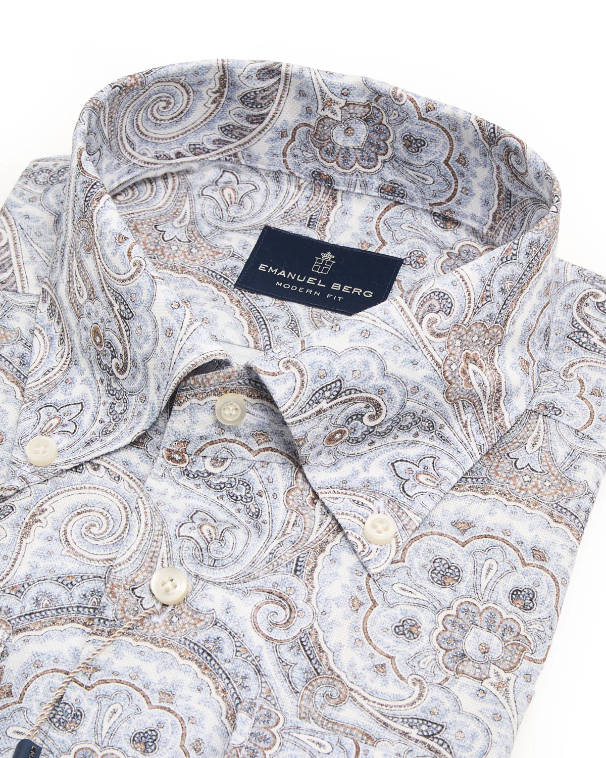 Cotton Luxe Dobby Print Shirt - Image 2