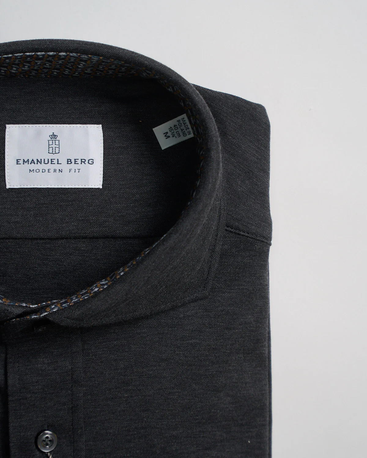 Modern Fit 'Premium Jersey' Heathered Stretch Knit Shirt - Image 2