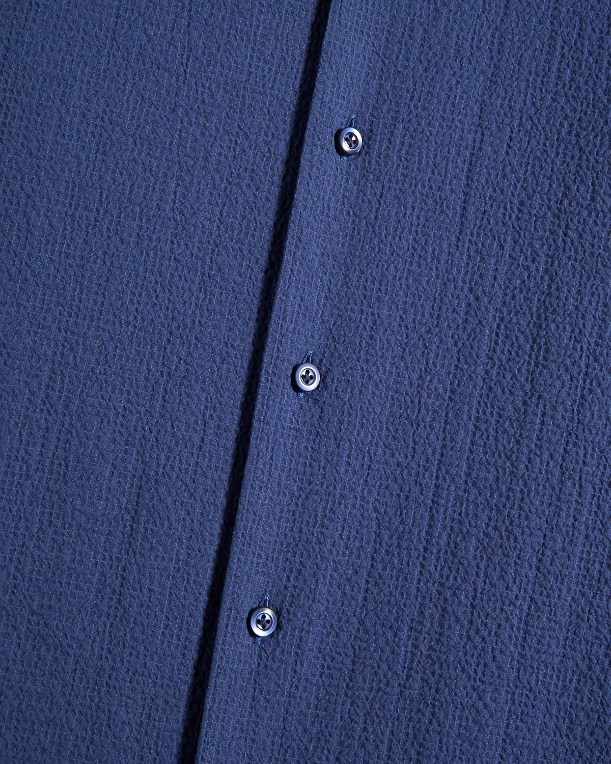 Seersucker Solid Casual Sartorial Shirt - Image 3