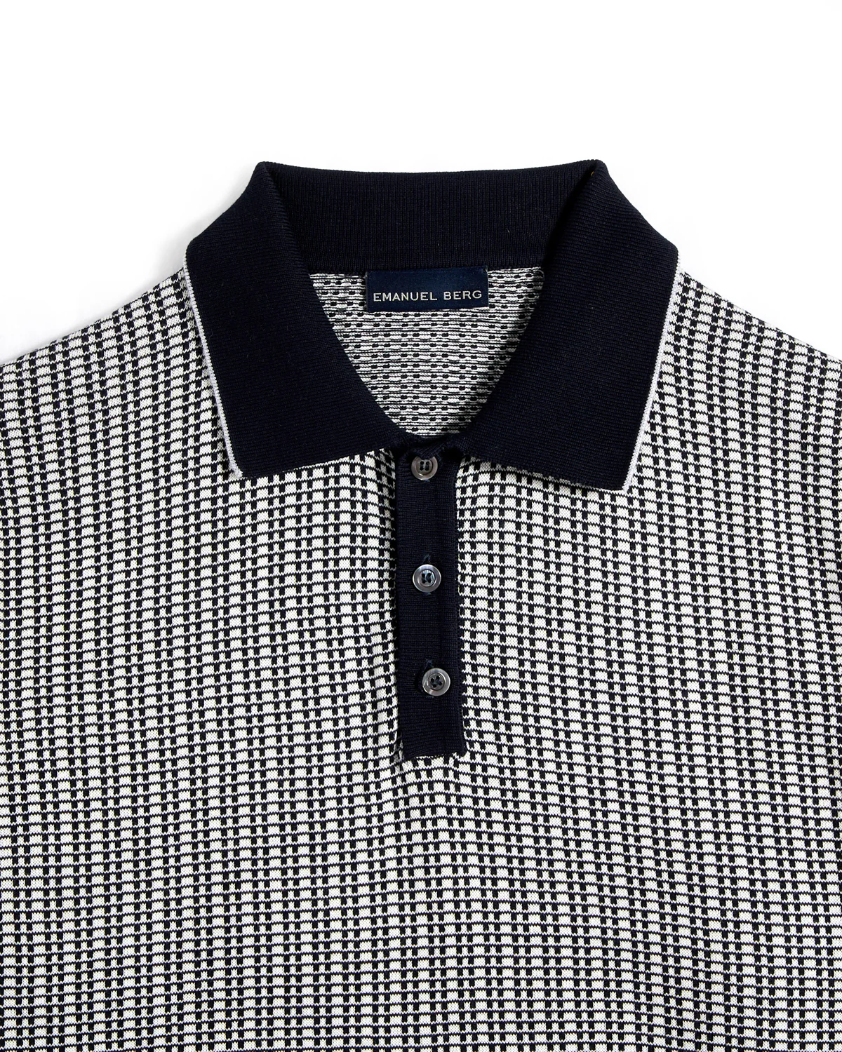 Short Sleeve Jacquard Polo - Image 2