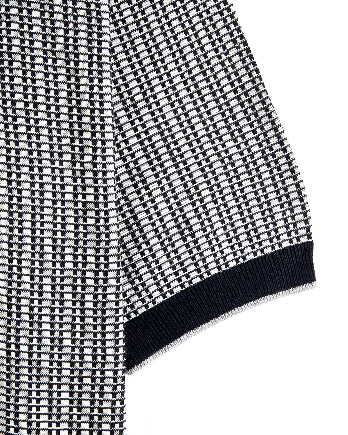 Short Sleeve Jacquard Polo - Image 4