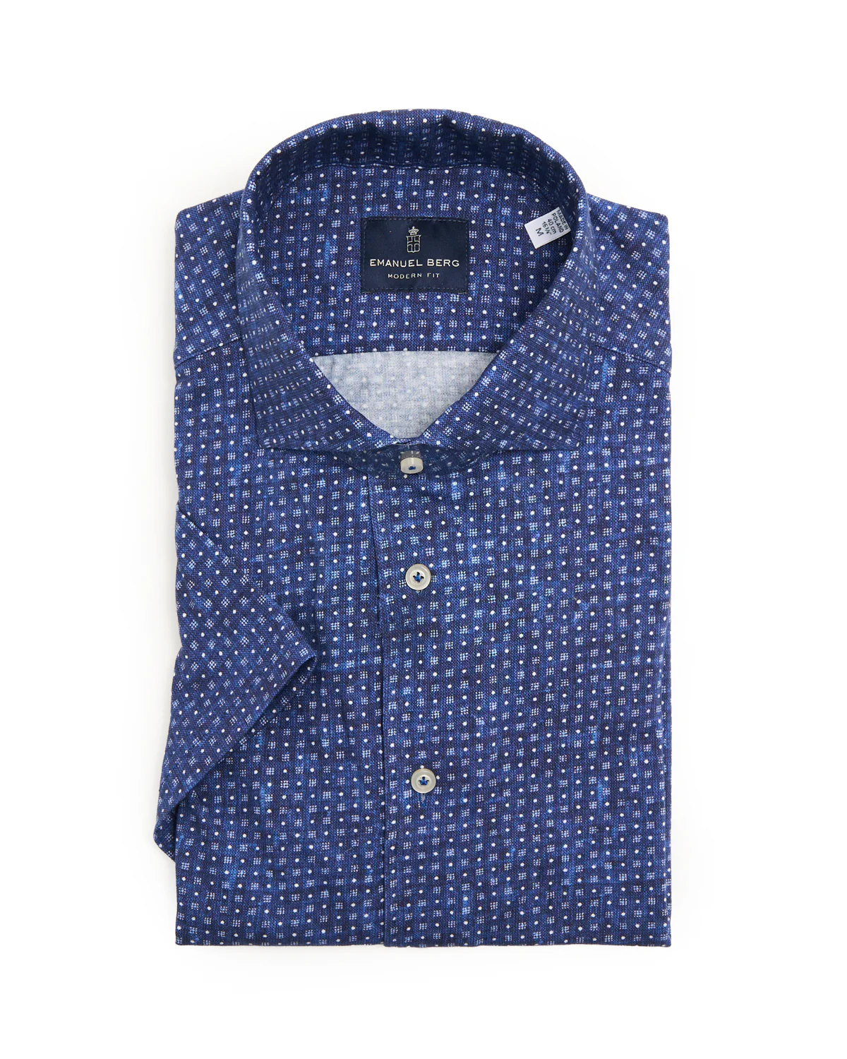 Short Sleeve Jersey Knit Modern Fit Shirt
