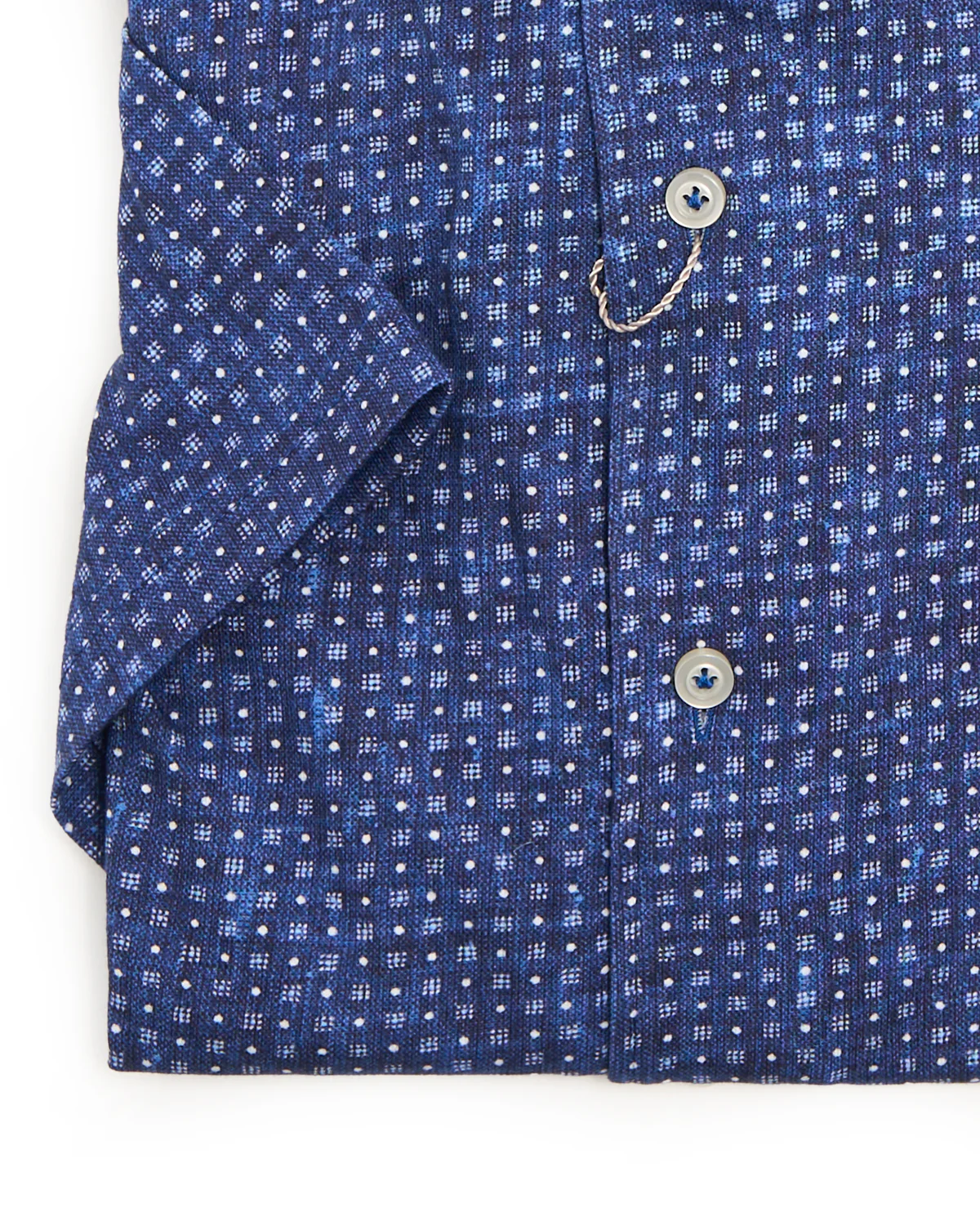 Short Sleeve Jersey Knit Modern Fit Shirt - Image 3