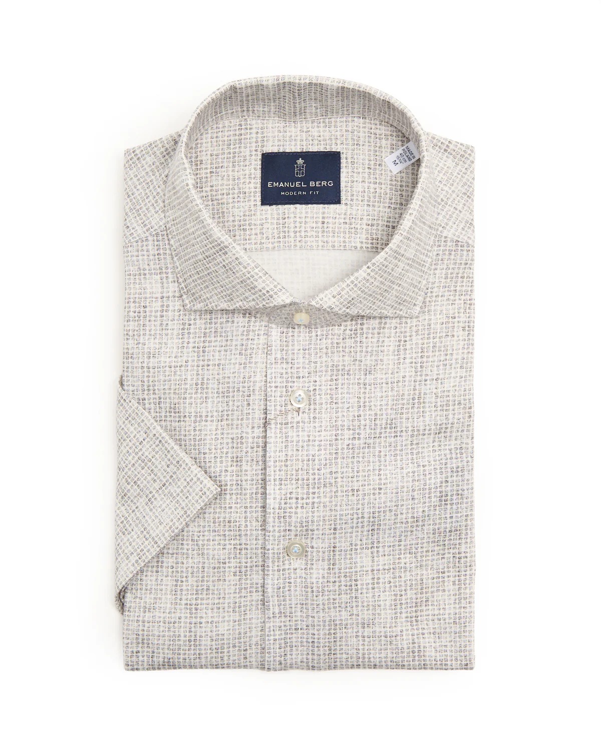 Short Sleeve Jersey Knit Modern Fit Shirt