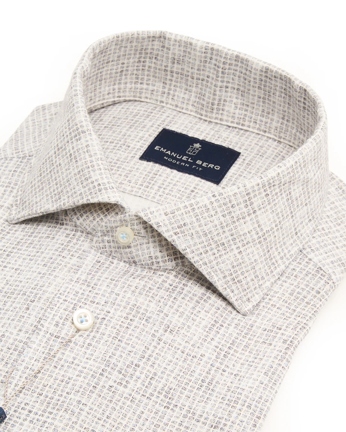 Short Sleeve Jersey Knit Modern Fit Shirt - Image 2