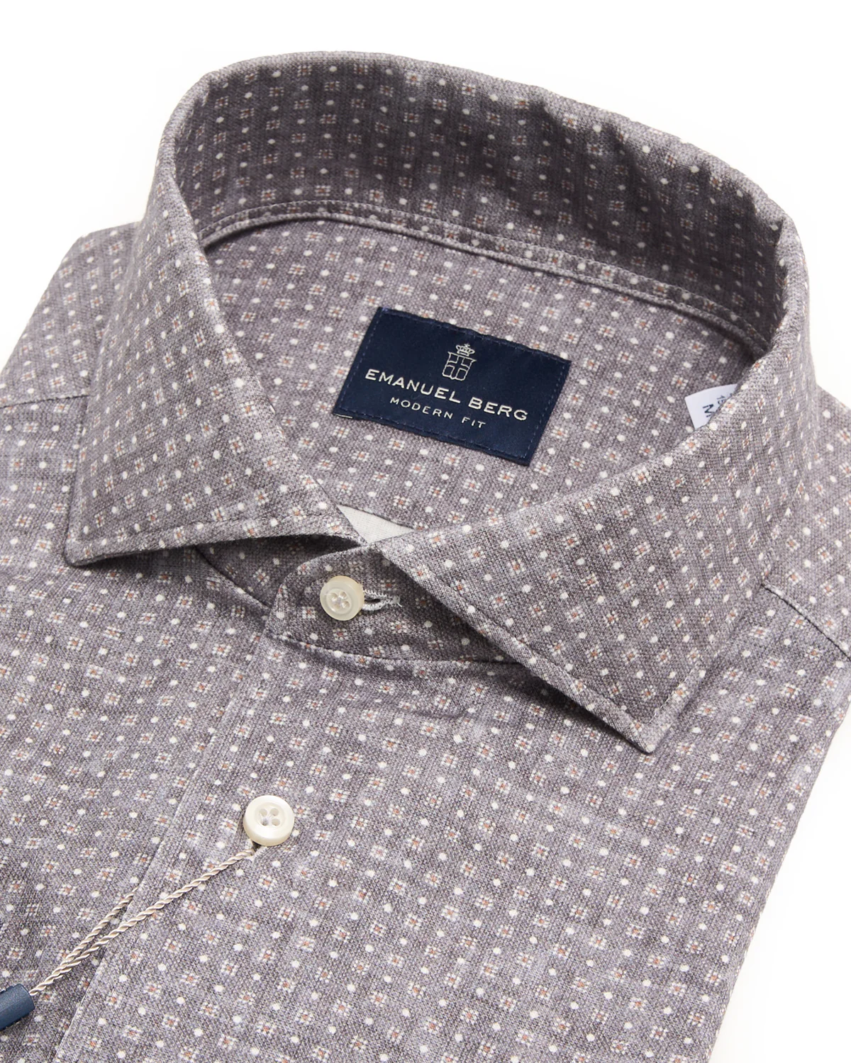 Short Sleeve Jersey Knit Modern Fit Shirt - Image 2