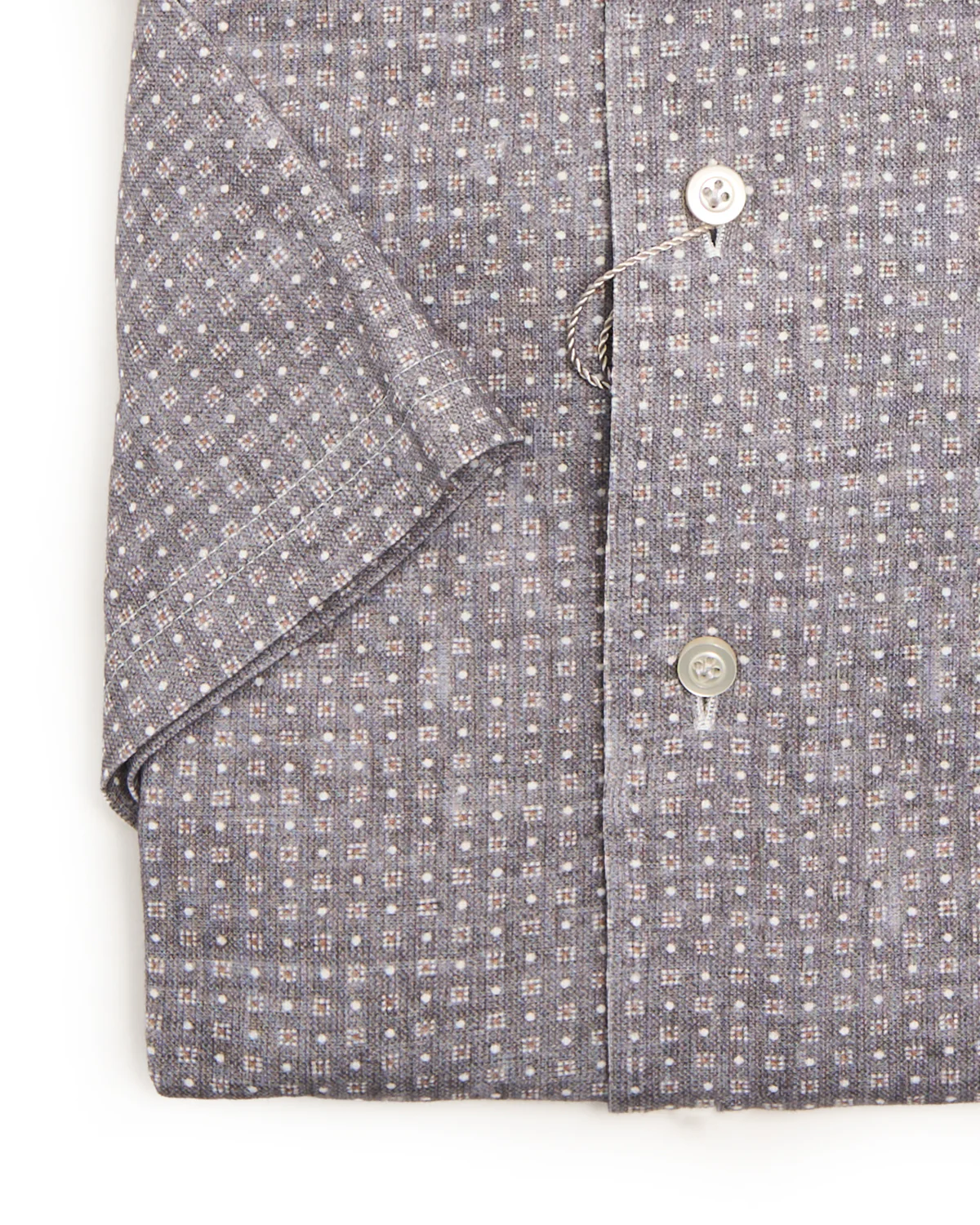 Short Sleeve Jersey Knit Modern Fit Shirt - Image 3