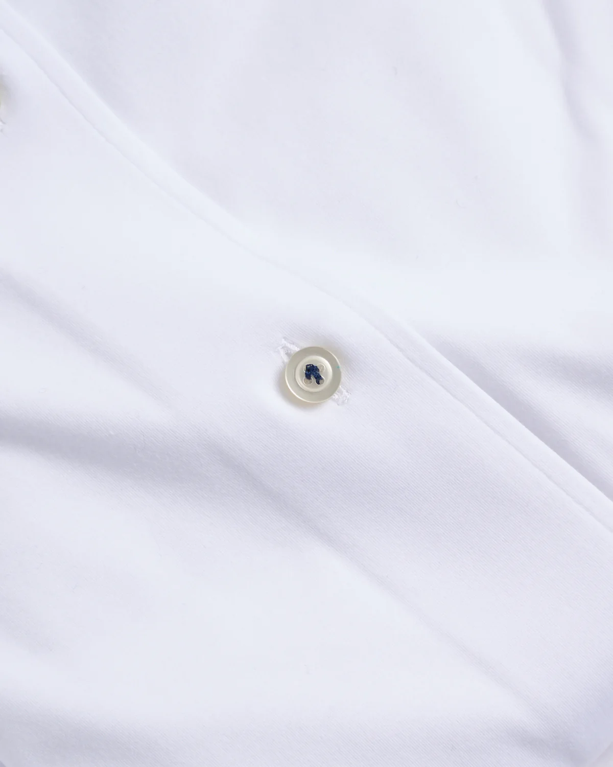 Solid Modern 4Flex Knit Shirt With Contrast - Image 4