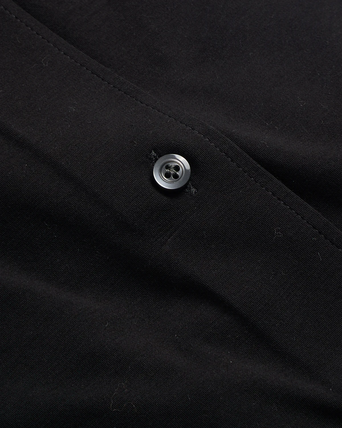 Solid Modern 4Flex Knit Shirt With Contrast - Image 4