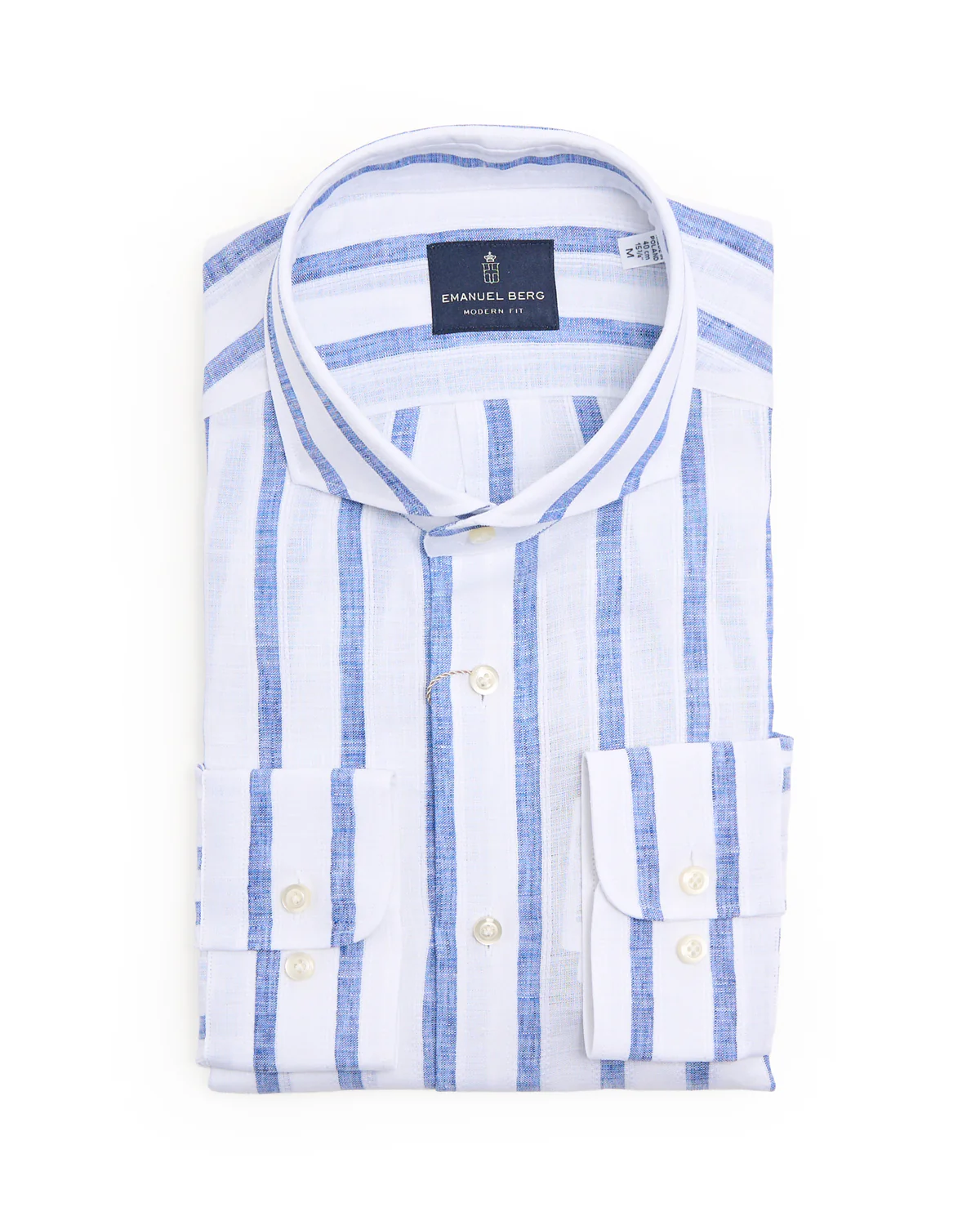 Striped Linen Modern Fit Shirt