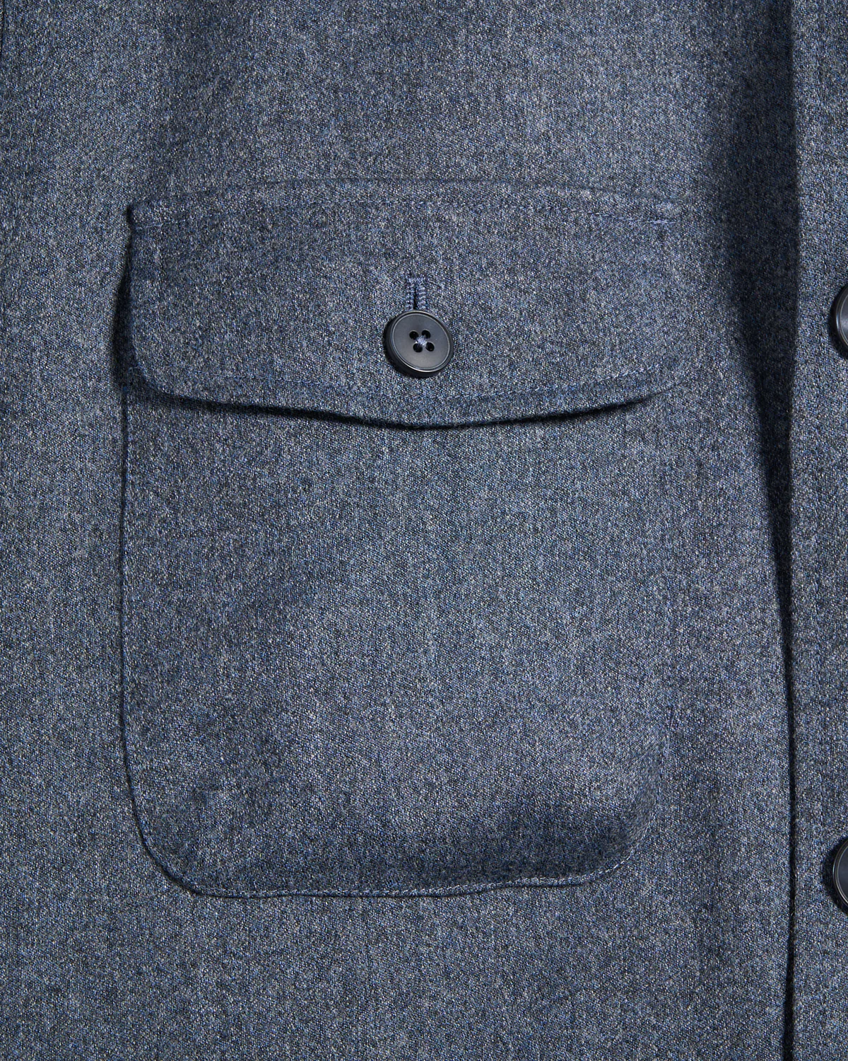 Active Wool Four Pocket Overshirt - Image 4