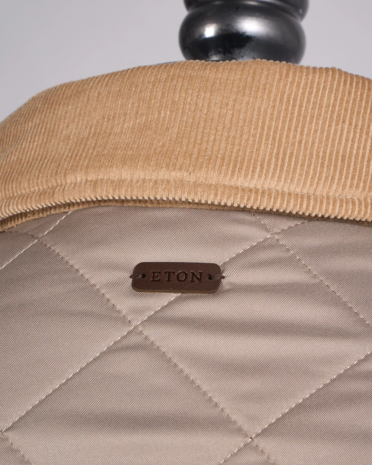 Beige Quilted Shell Jacket - Image 8