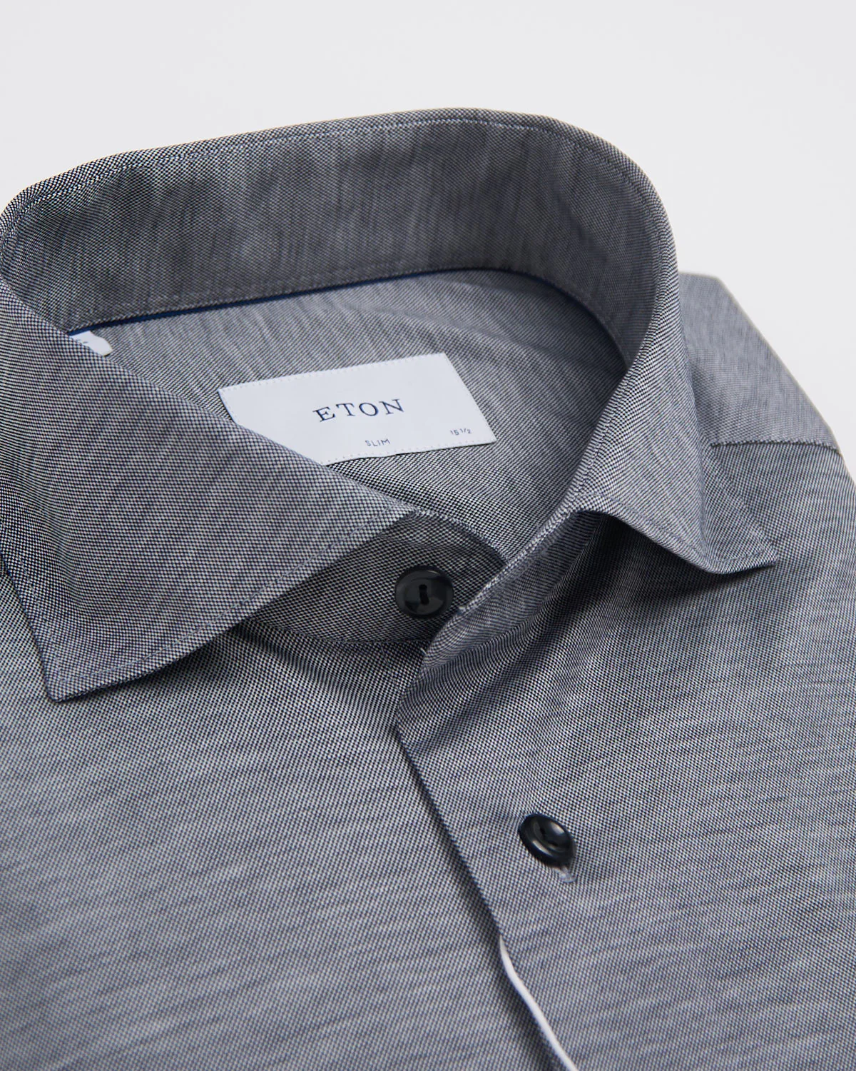 Black Filo Di Scozia Oxford Shirt - Image 3