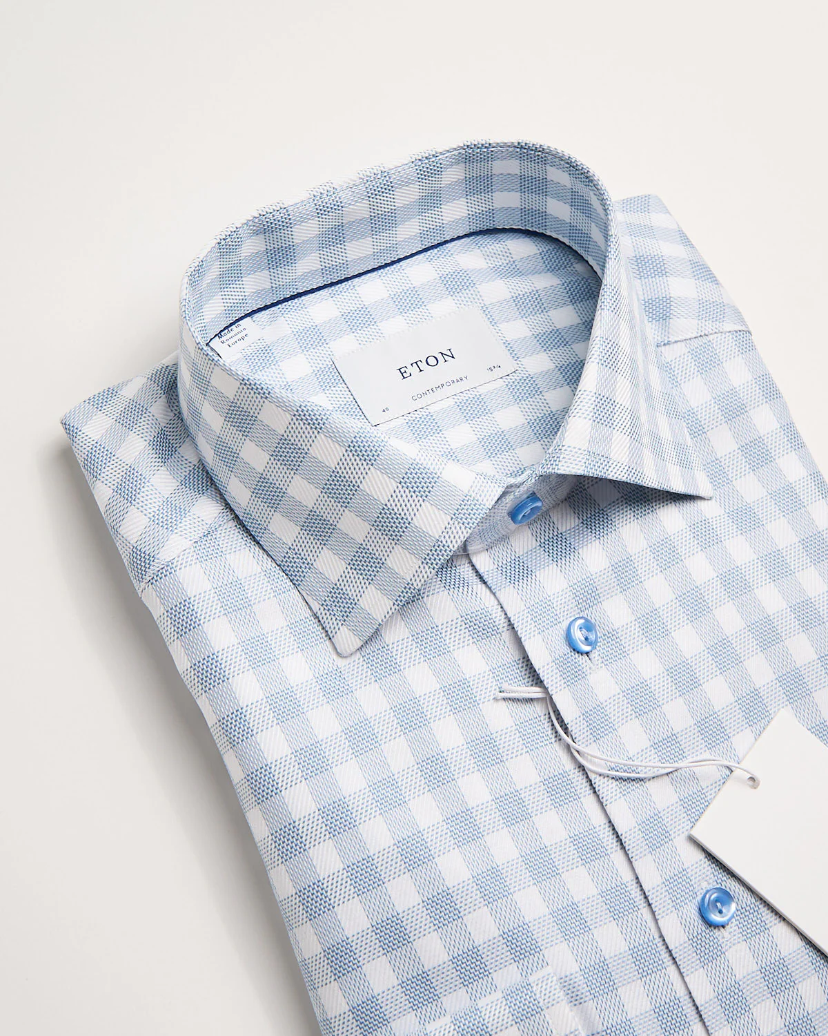 Check Contemporary Signature Twill Shirt - Image 2