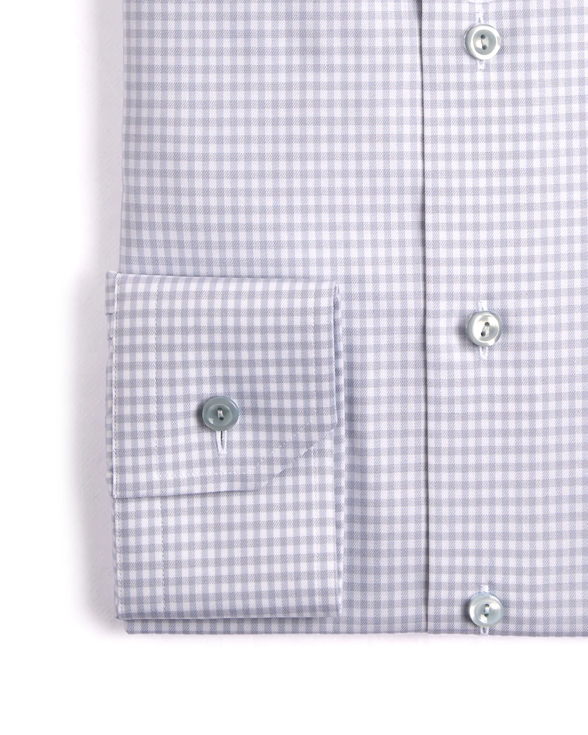 Check Cotton Tencel Contemporary Shirt - Image 3