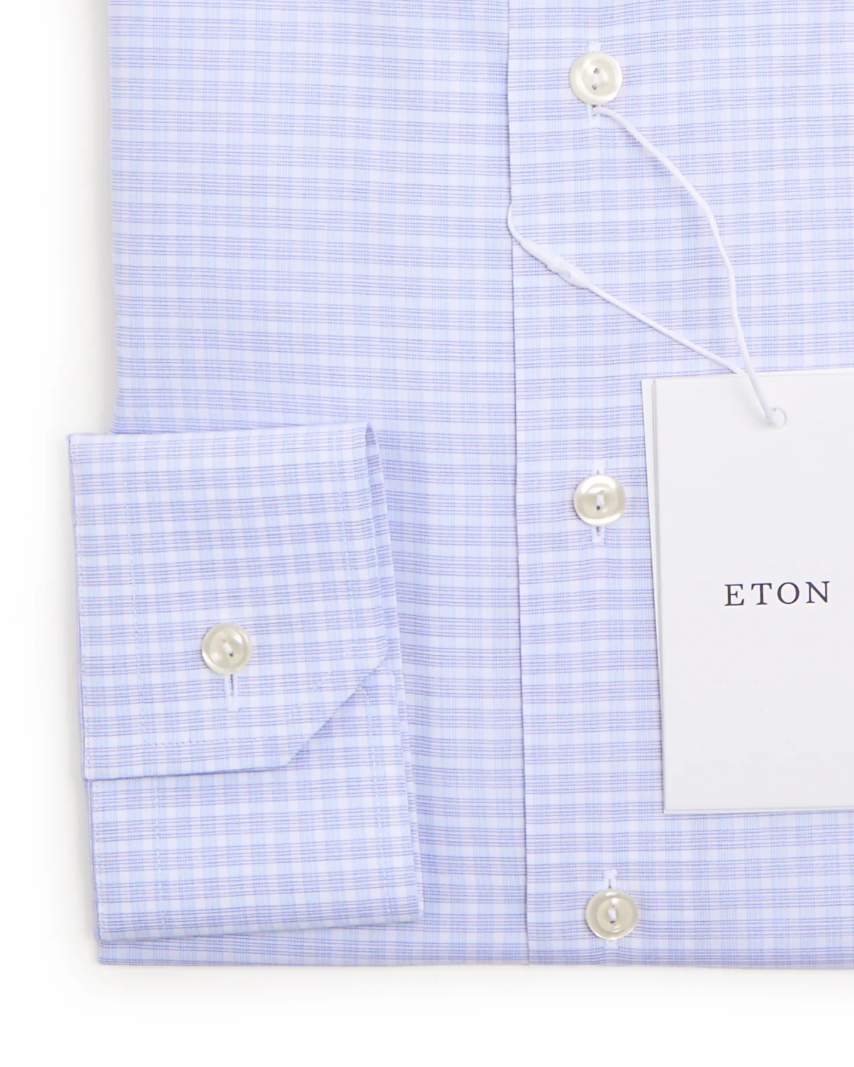 Check Fine Twill Contemporary Shirt - Image 3