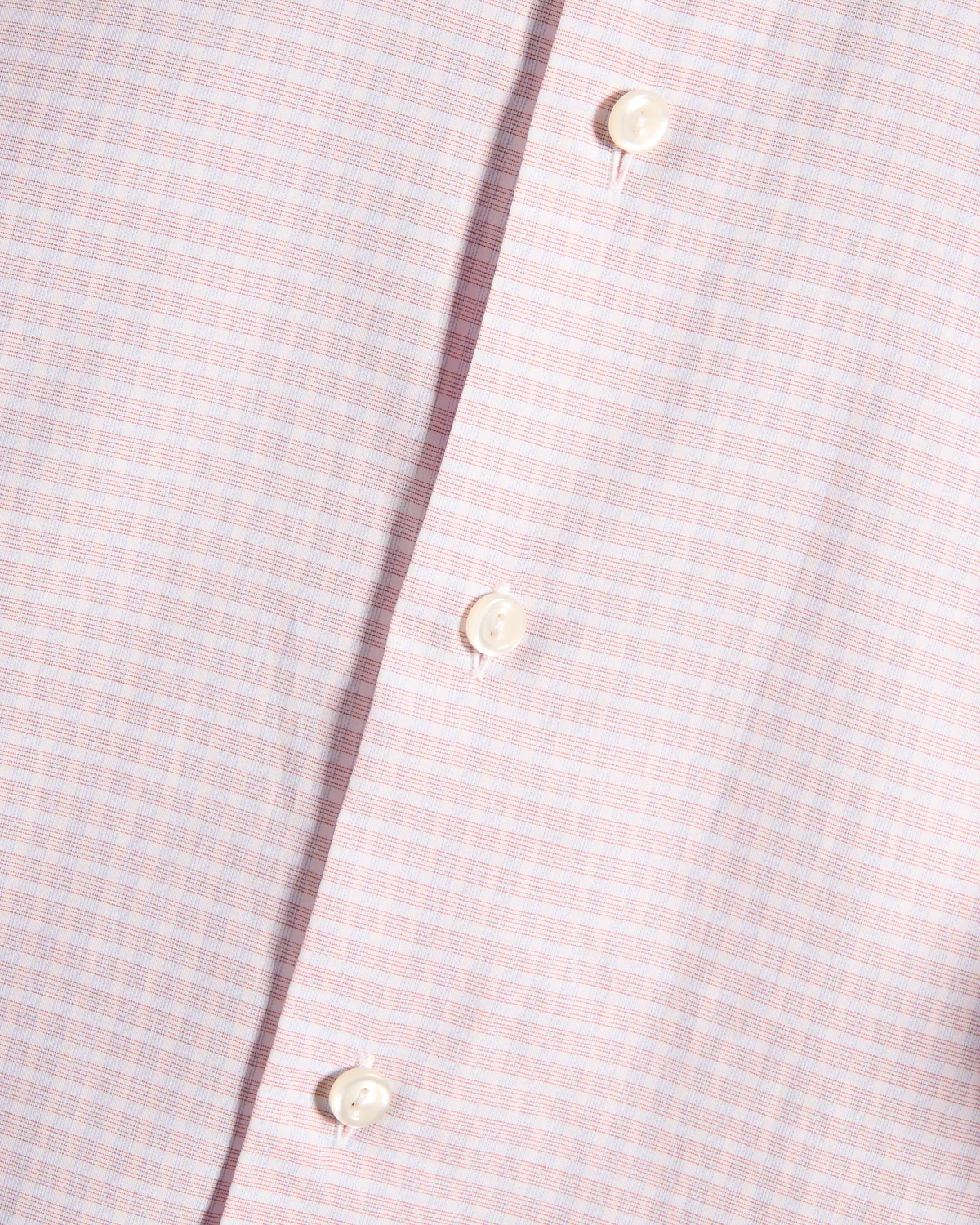 Check Fine Twill Slim Shirt - Image 4