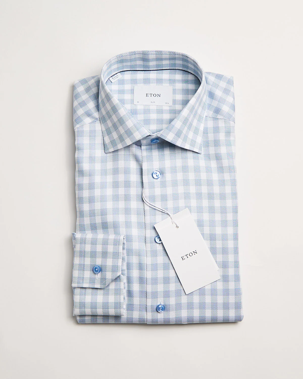Check Slim Signature Twill Shirt