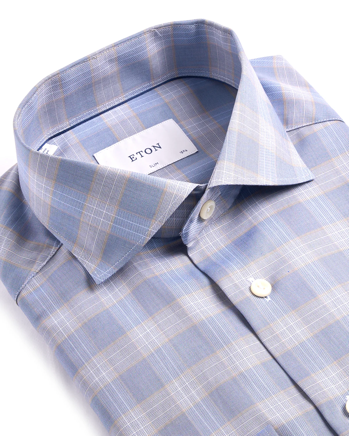 Check Twill Slim Shirt - Image 2