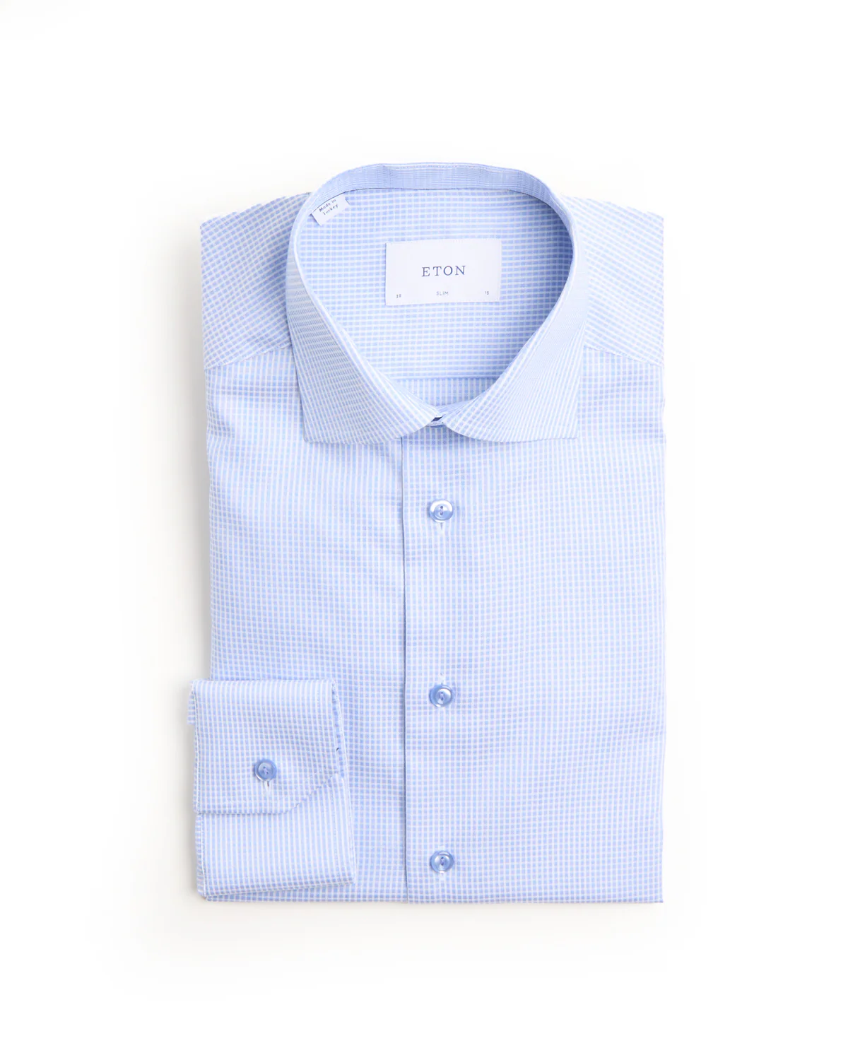 Check Twill Slim Shirt