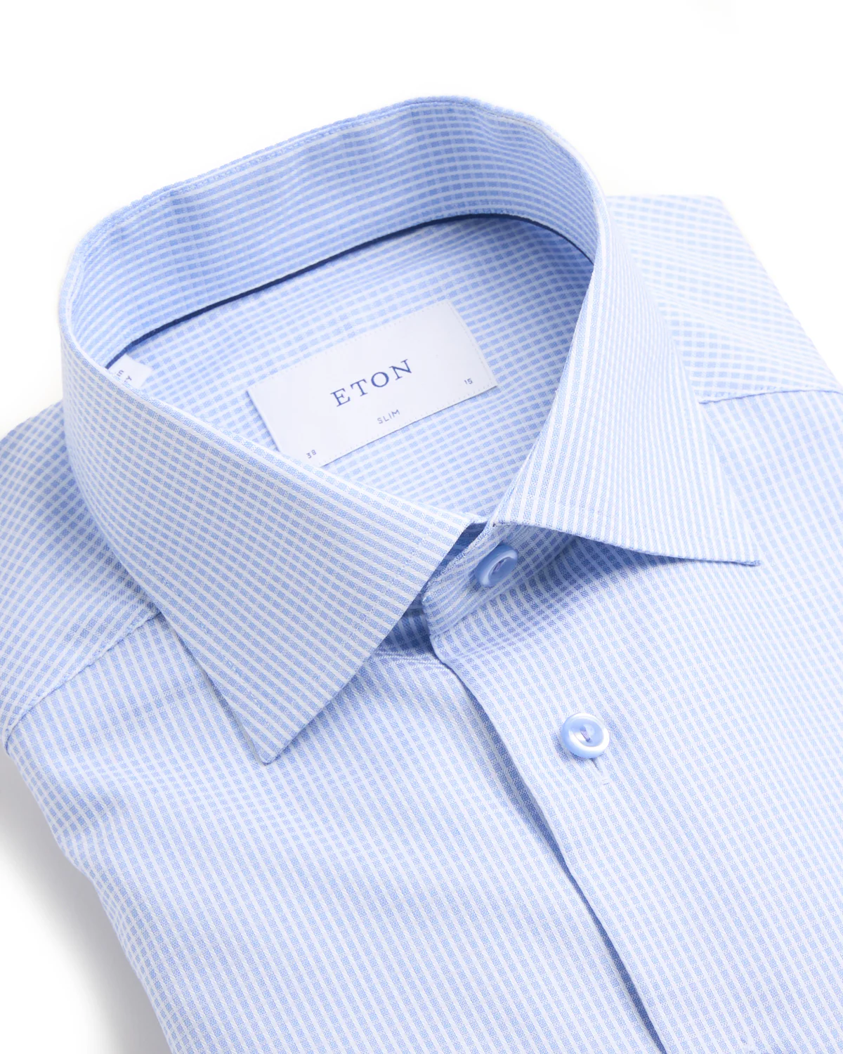 Check Twill Slim Shirt - Image 2