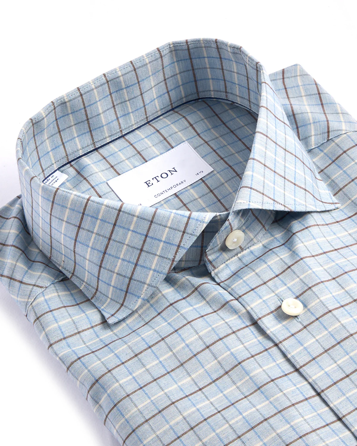 Contemporary Check Flannel Shirt - Image 2