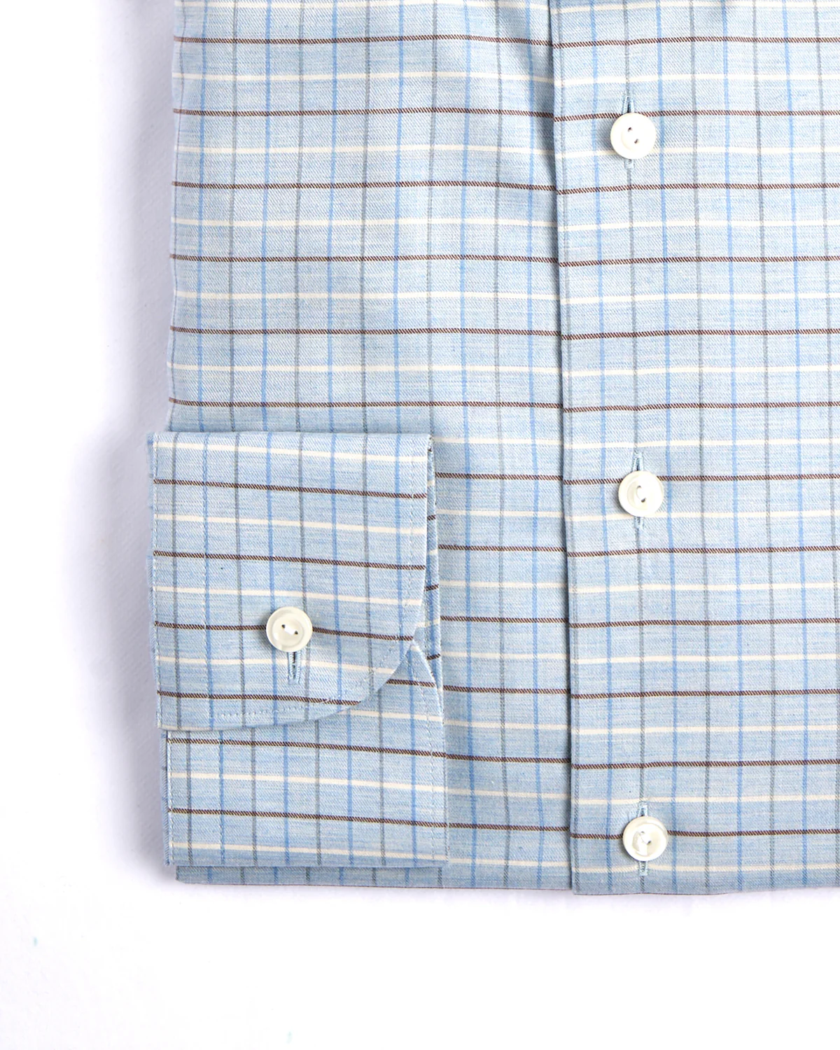 Contemporary Check Flannel Shirt - Image 3