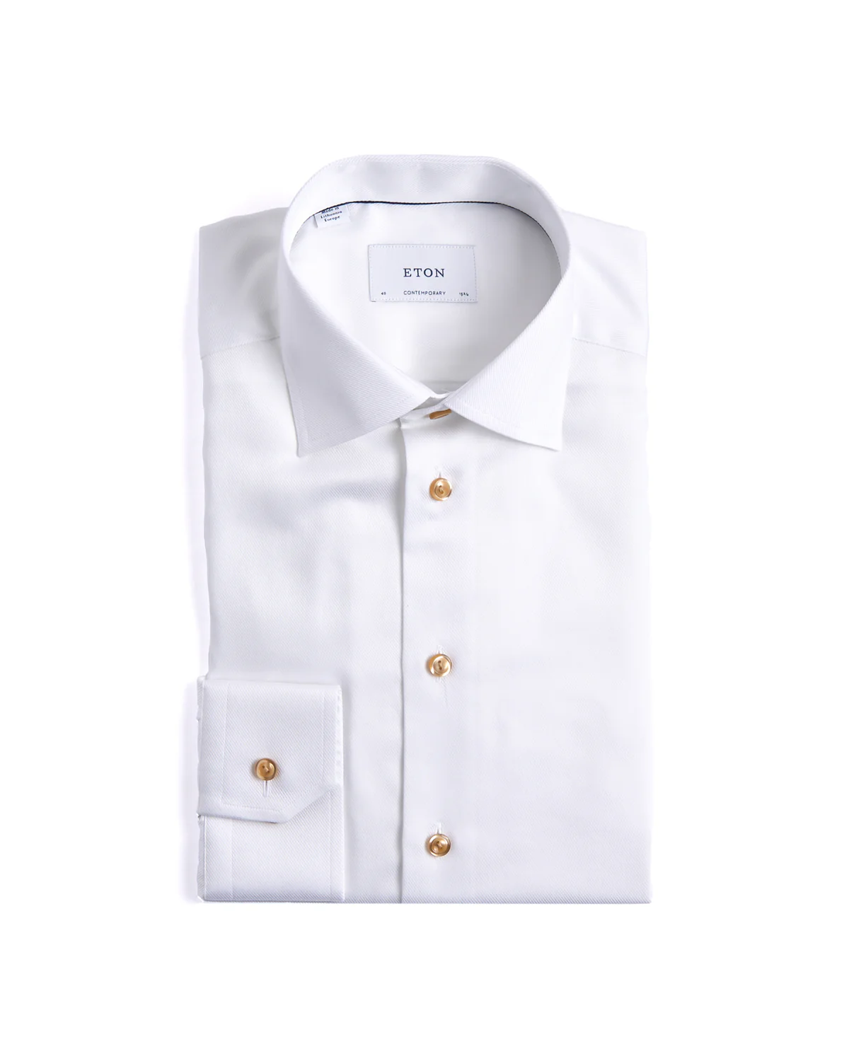 Contemporary Cutaway Semi-Solid Twill Shirt