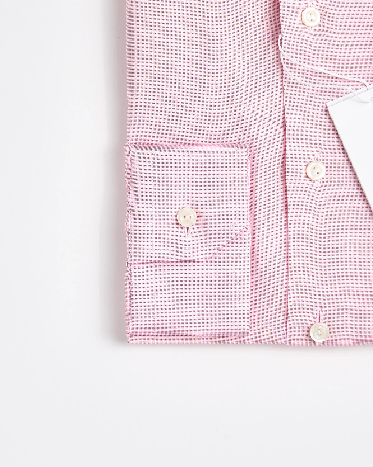 Contemporary Pink Solid Wrinkle Free Oxford - Image 3