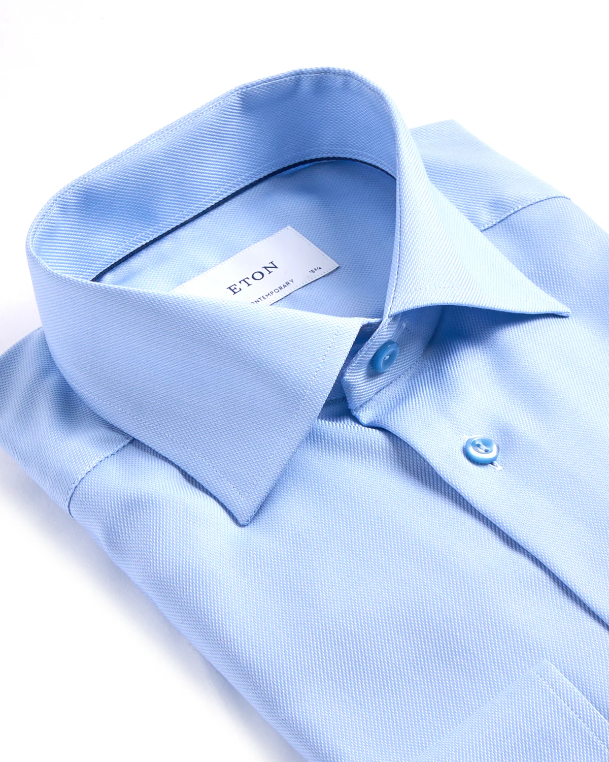 Contemporary Semi-Solid Twill Shirt - Image 2