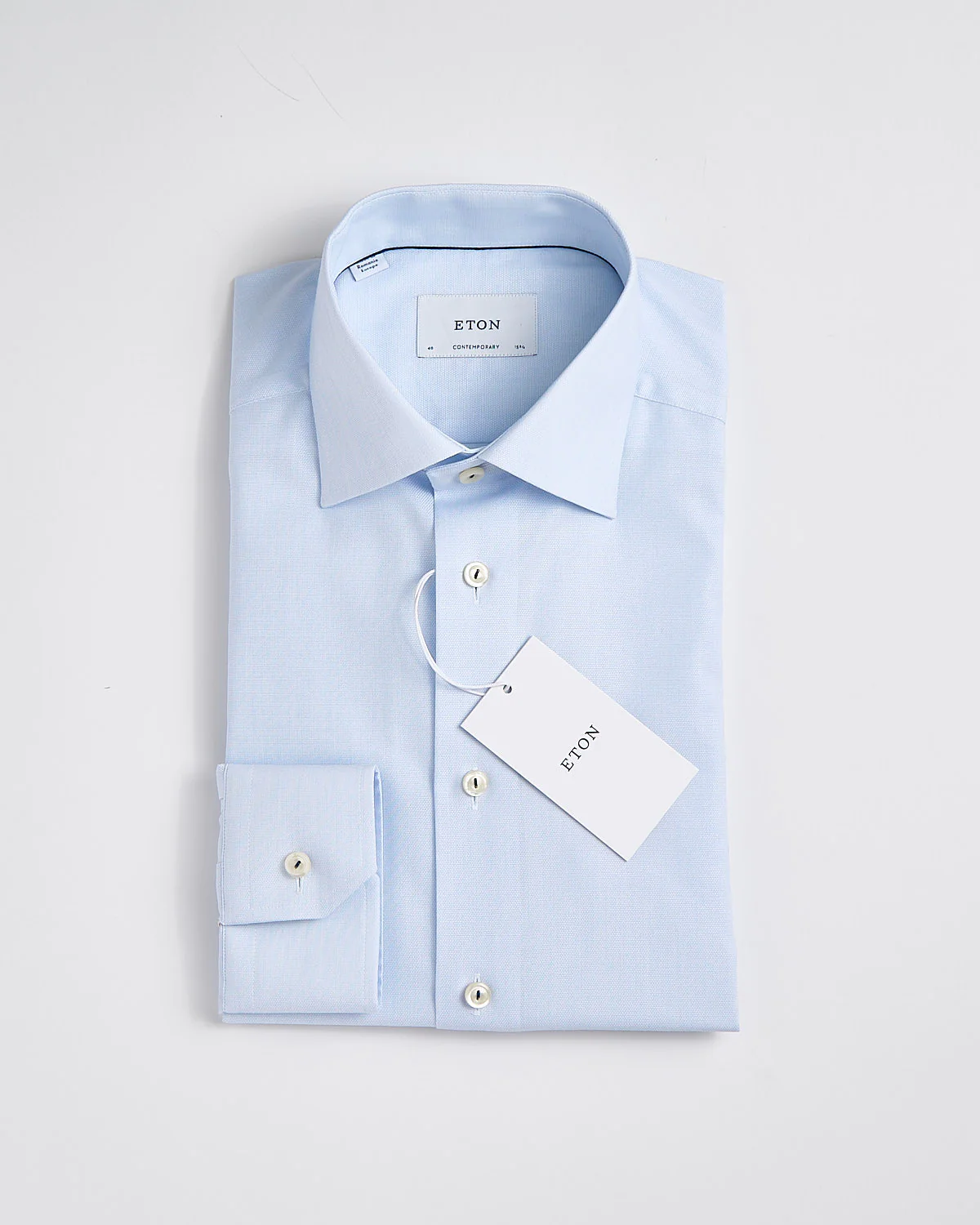 Cotton & Tencel Solid Contemporary Shirt