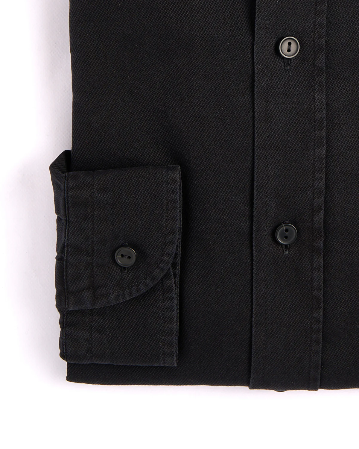 Dark Wash Denim Contemporary Shirt - Image 3