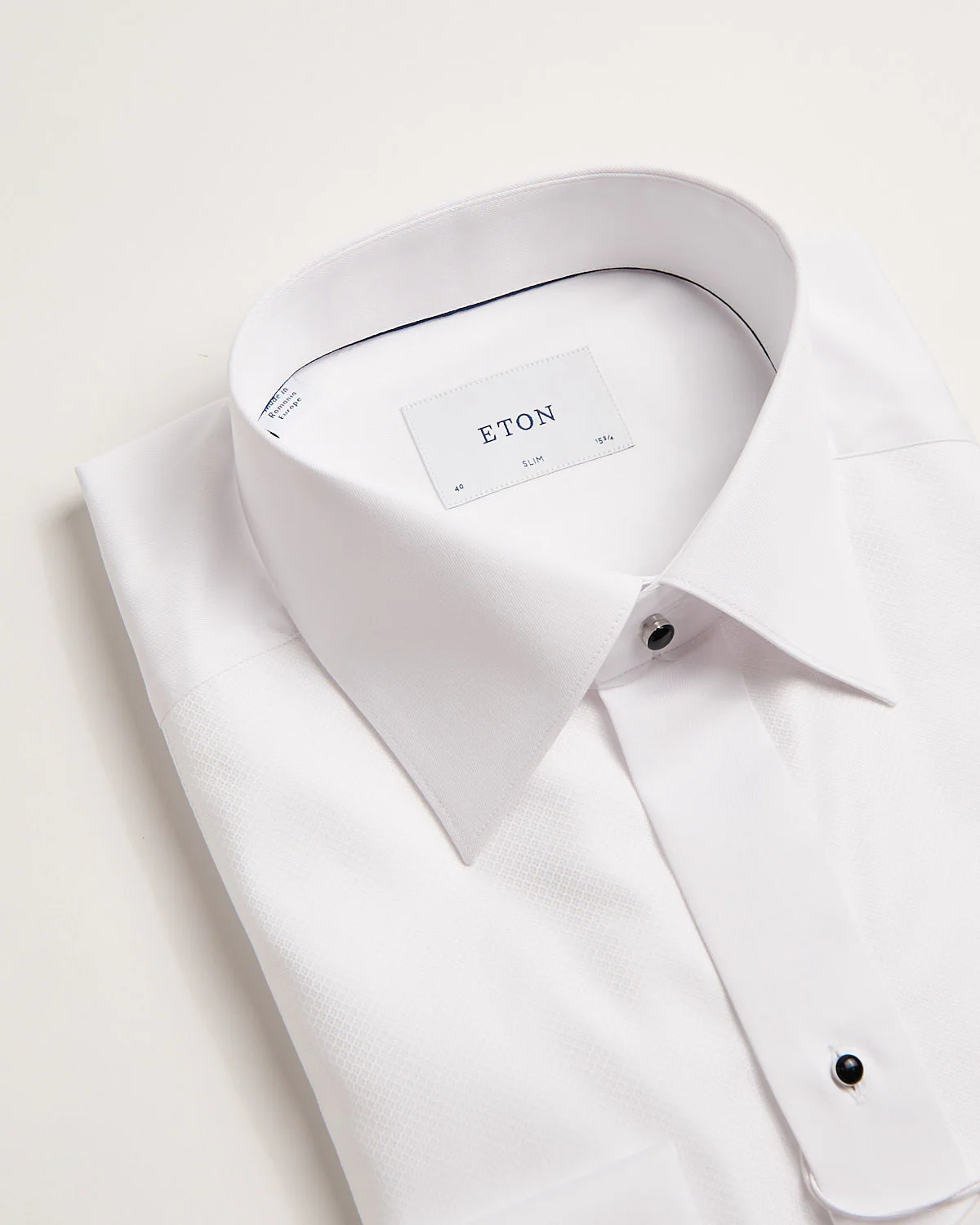 Dobby Bib-Front Slim Formal Shirt - Image 2