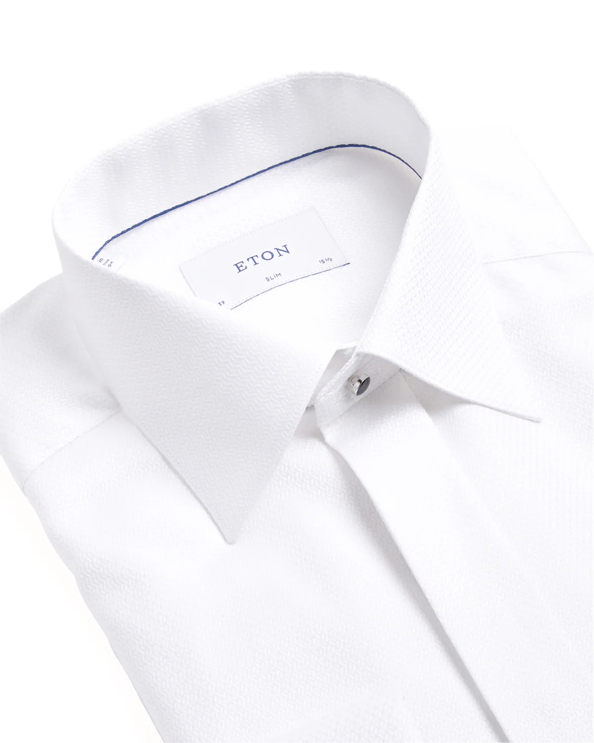 Dobby Fly Front Slim Formal Shirt - Image 2