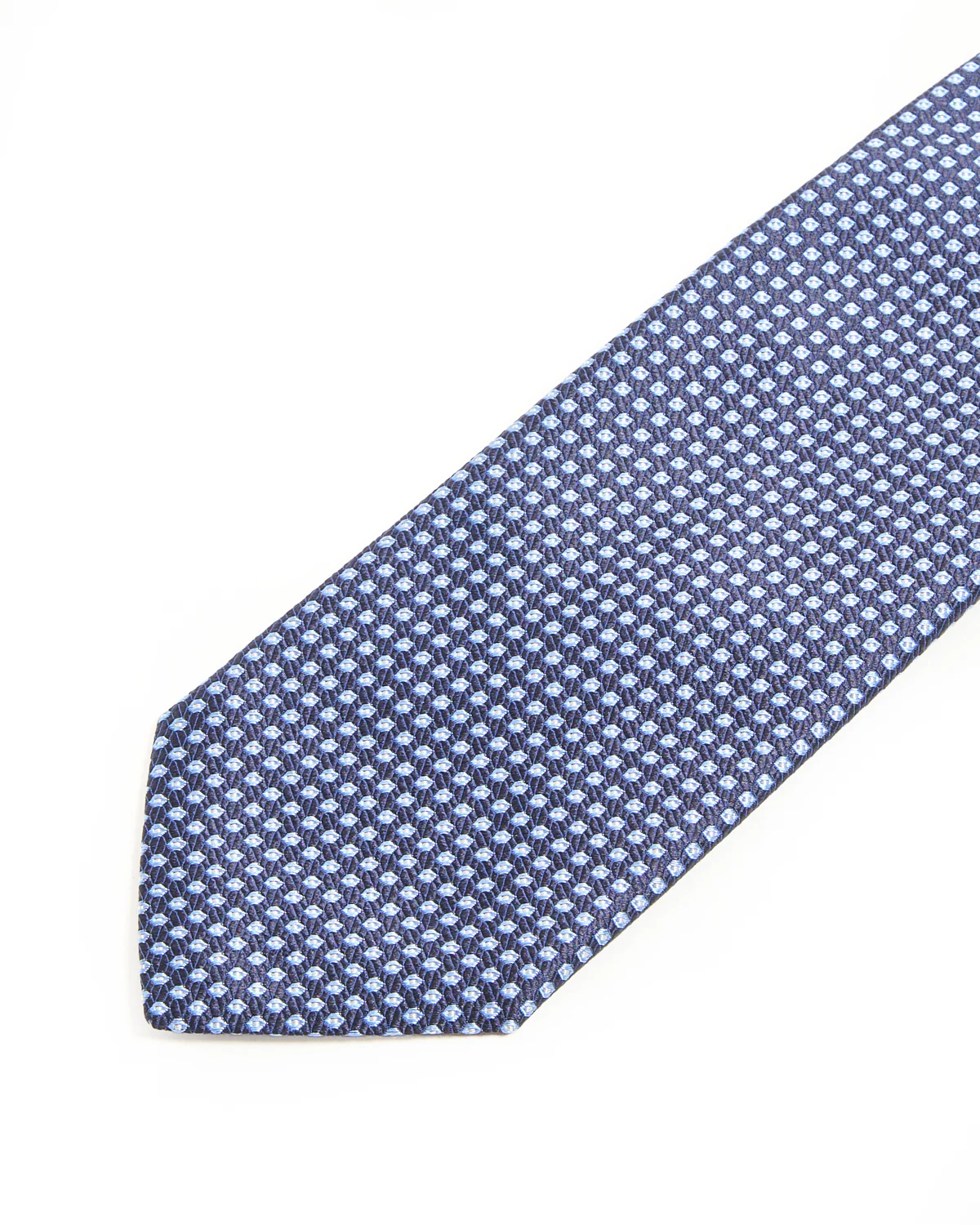 Dot Woven Silk Tie - Image 3