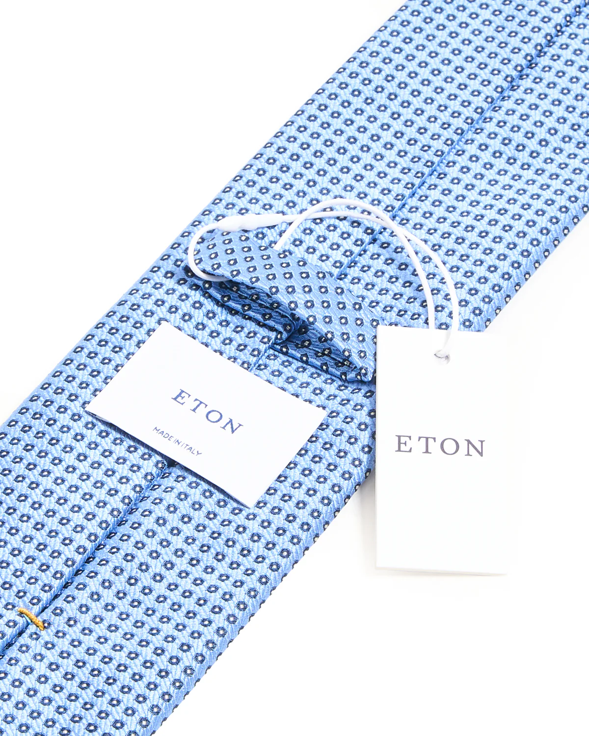 Dot Woven Silk Tie - Image 2