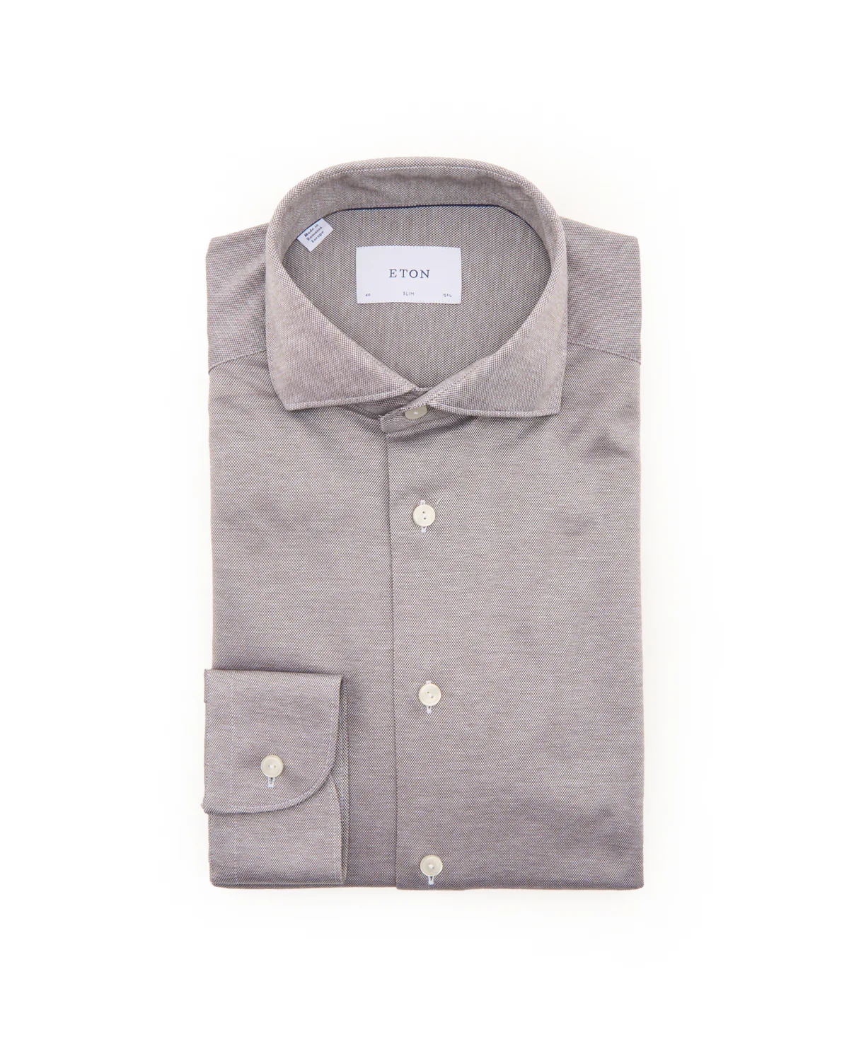 Filo Di Scozia Knit Slim Shirt