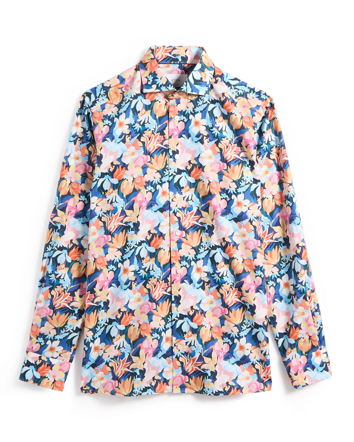 Floral Cotton Tencel Contemporary Shirt