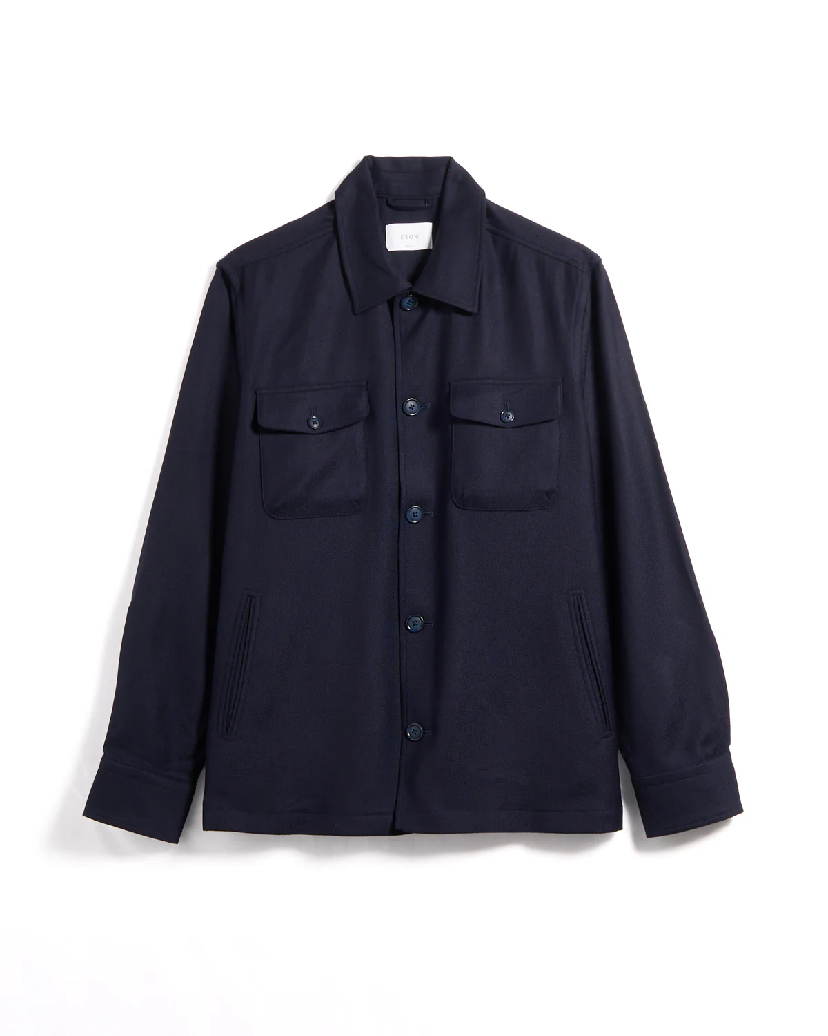 Four Pocket Wool Cashmere Overshirt