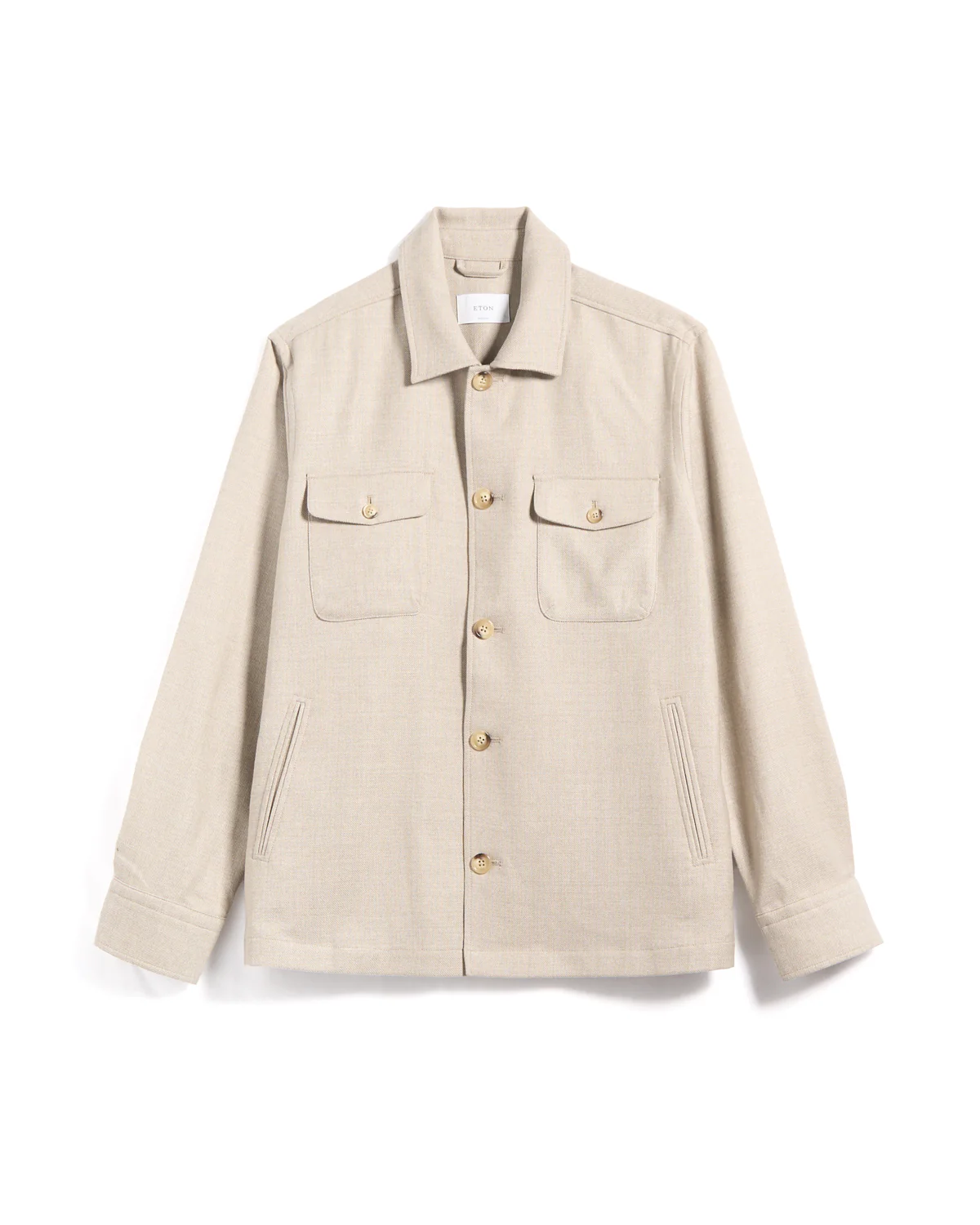 Four Pocket Wool Cashmere Overshirt