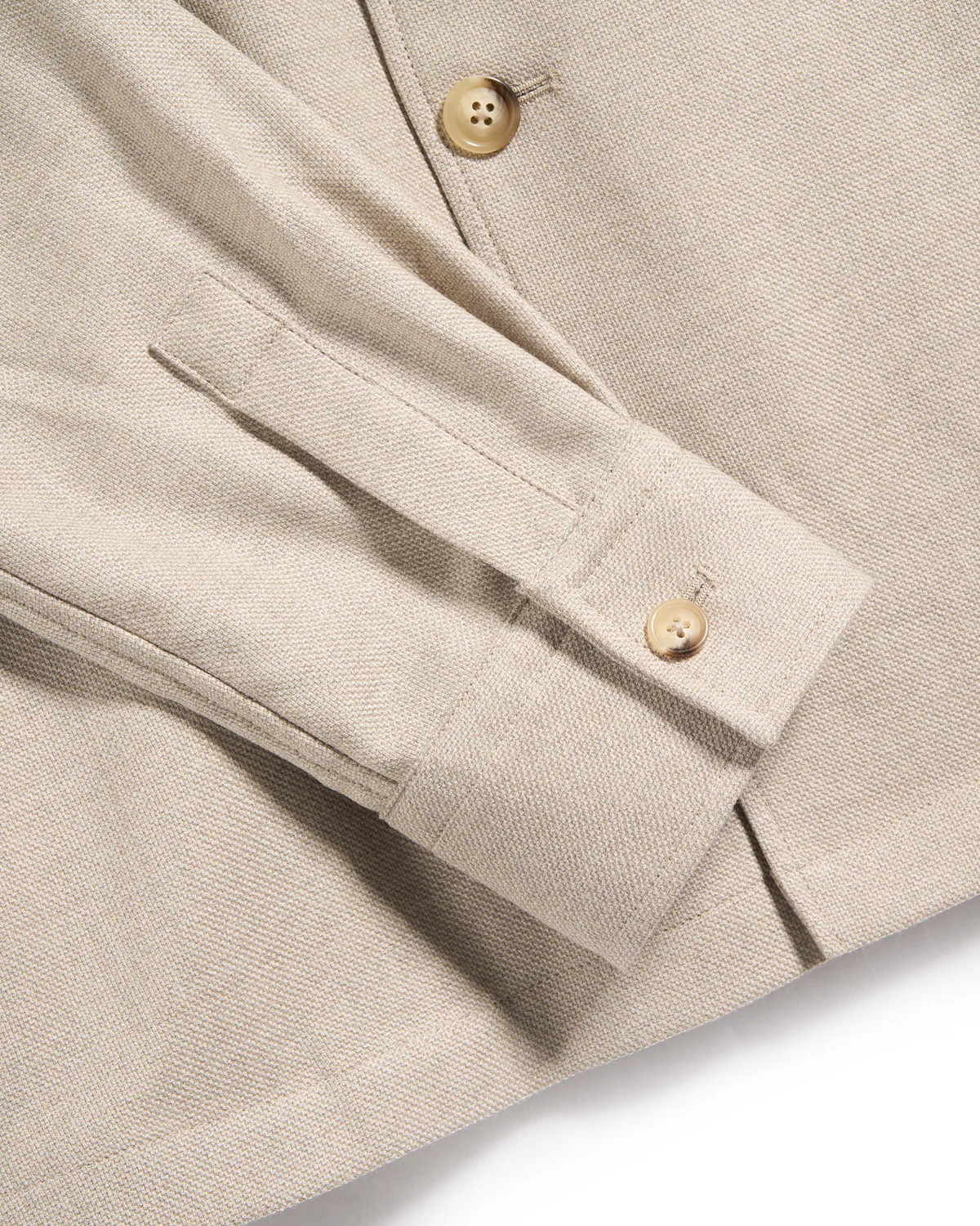 Four Pocket Wool Cashmere Overshirt - Image 2