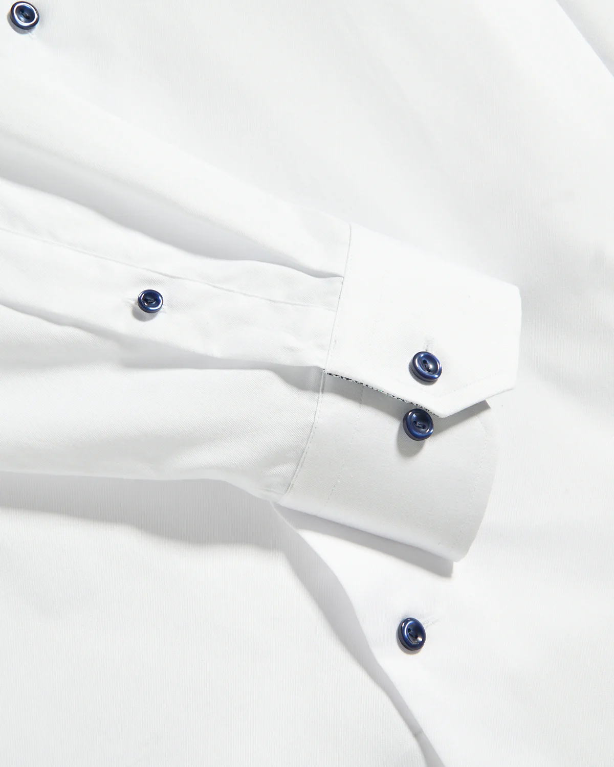 Geomatric Effect Signature Twill Slim Shirt - Image 4