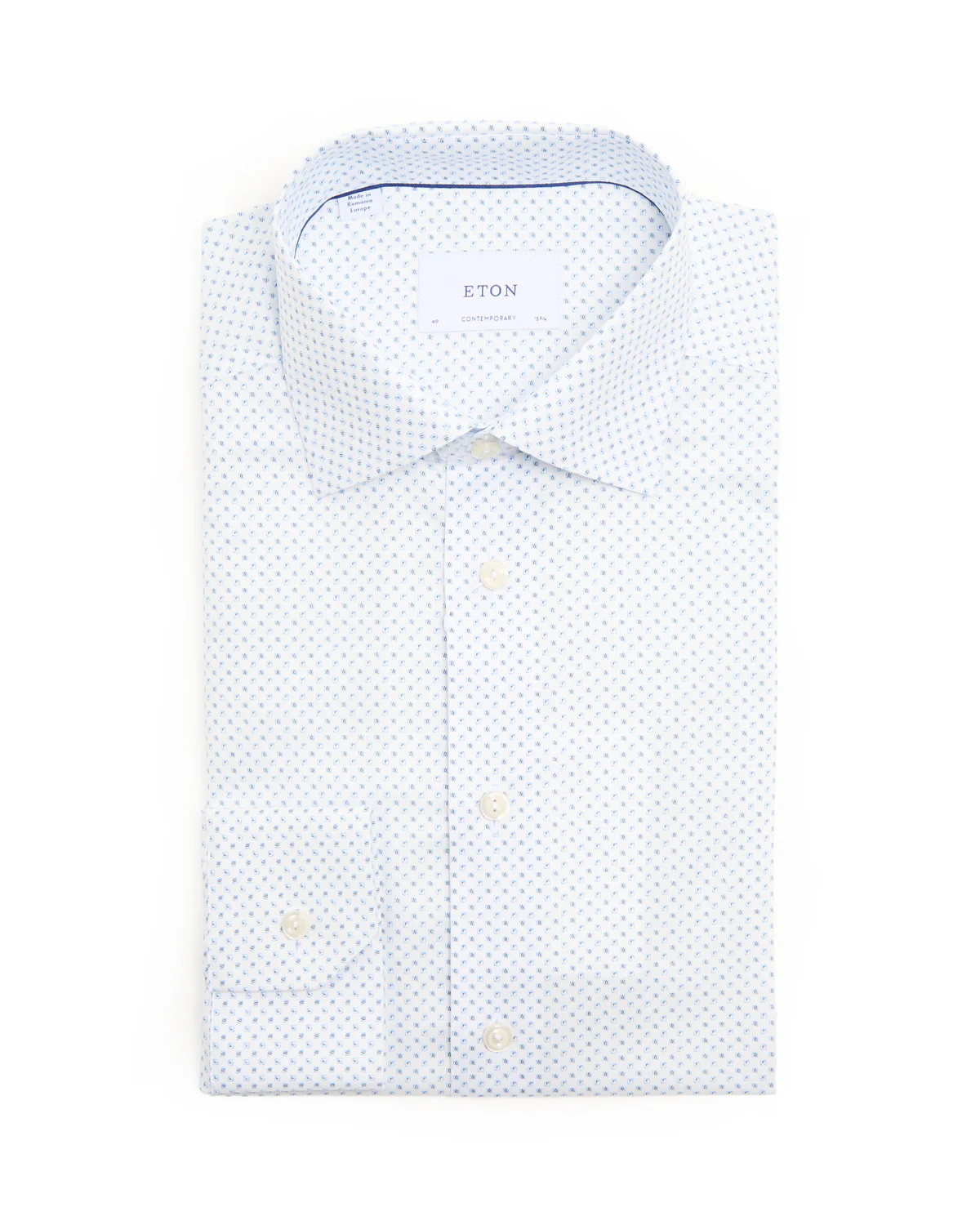 Geometric Print Contemporary Shirt
