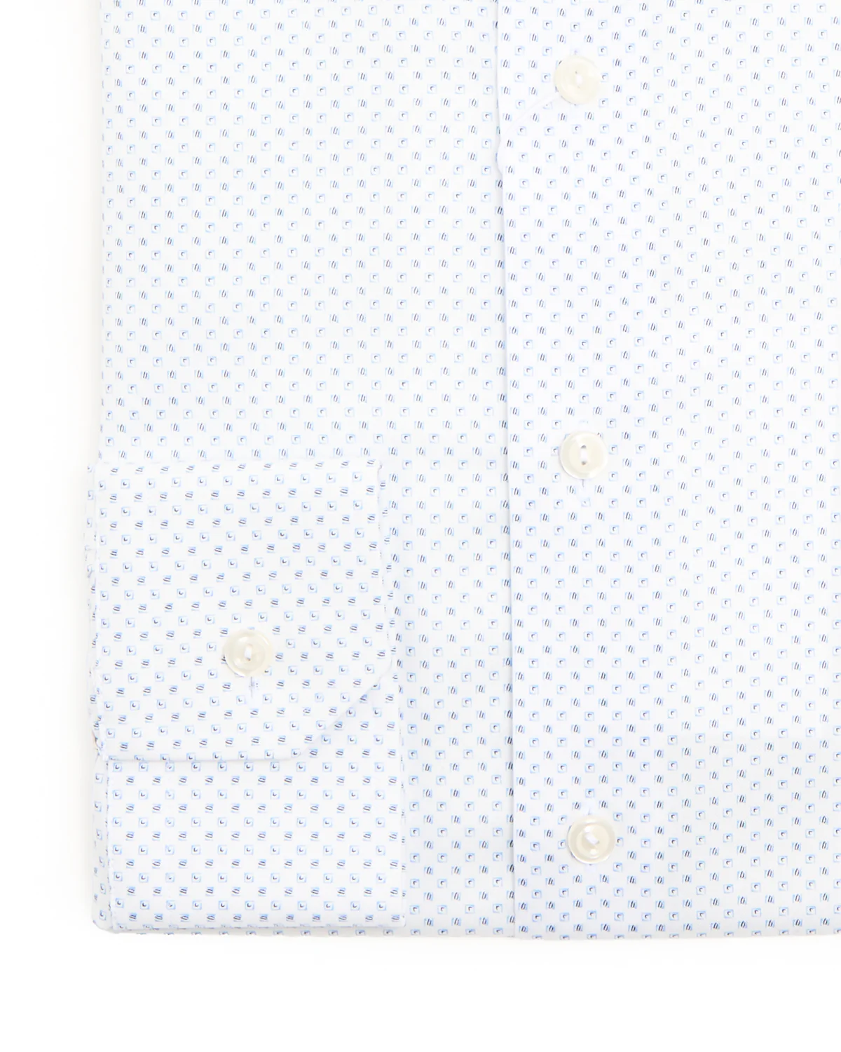 Geometric Print Contemporary Shirt - Image 3